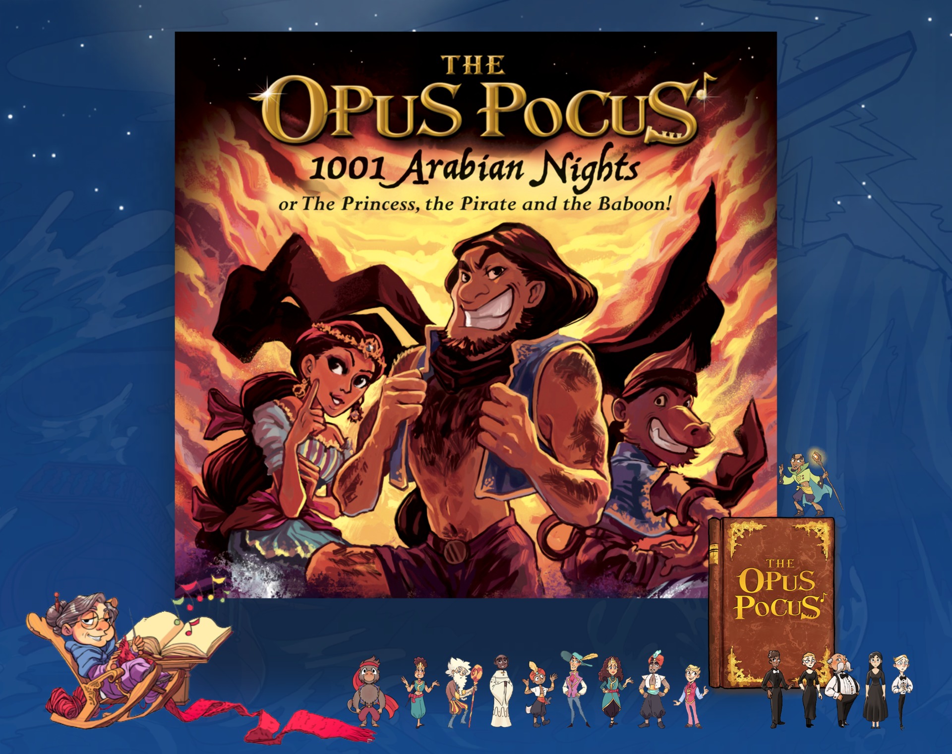 The Opus Pocus Live: 1001 Arabian Nights – music education by stealth!