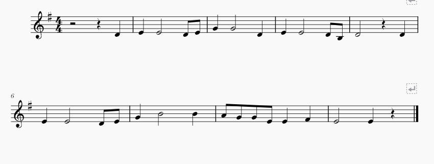Notation for the theme of I'm Troubled in Mind/